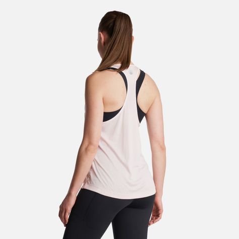 Polera Mujer  Workout Q-Dry Tank T-Shirt Rosa Claro Lippi-3