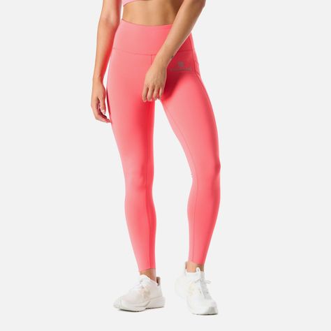 Calza Mujer BTM Compressive 7/8 High Rise Coral Vulcano-0