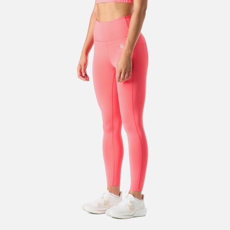 Calza Mujer BTM Compressive 7/8 High Rise Coral Vulcano-1