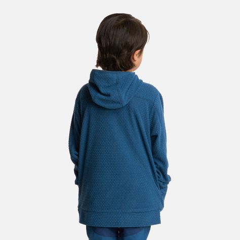 Polerón Niño Saltamontes Nano-F 14 Zip Hoody Azul Lippi I25-2