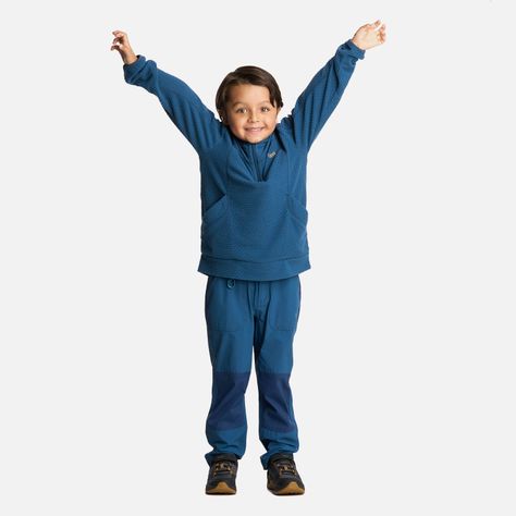 Polerón Niño Saltamontes Nano-F 14 Zip Hoody Azul Lippi I25-5