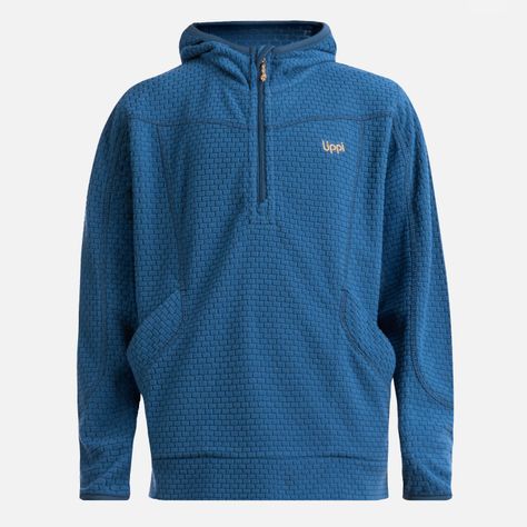 Polerón Niño Saltamontes Nano-F 14 Zip Hoody Azul Lippi I25-6