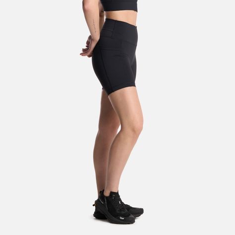 Calza Mujer In-Action Sport Short Leggings Negro Lippi V25-1