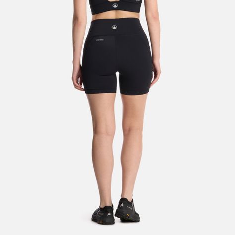 Calza Mujer In-Action Sport Short Leggings Negro Lippi V25-2