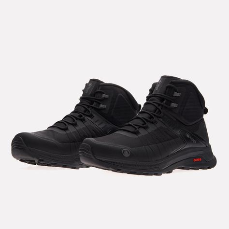 Zapatilla Hombre Vulcano Iron Stone Mid B-Dry Triple Black Lippi-2