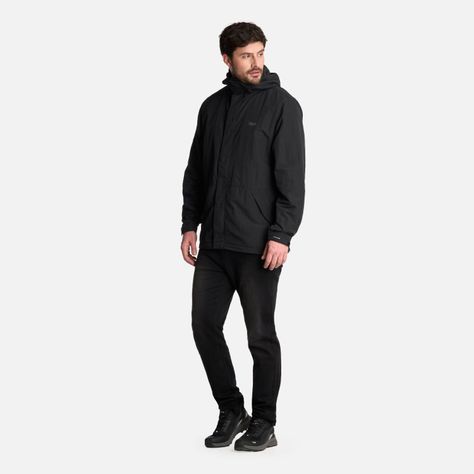 Chaqueta Hombre CityMe WindBreaker Hoody Jacket Negro Lippi-6