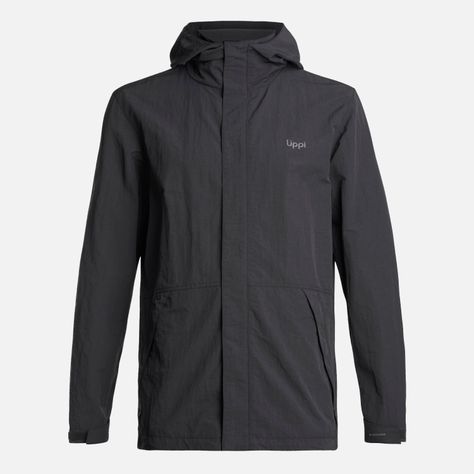 Chaqueta Hombre CityMe WindBreaker Hoody Jacket Negro Lippi-7