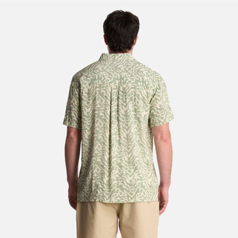 Camisa Hombre SeaSide Short Sleeve Shirt Print Jade Lippi-2