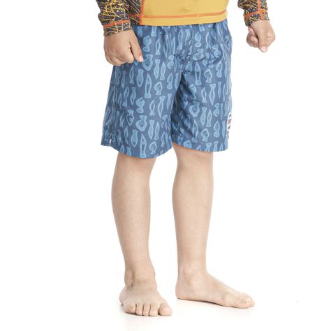 Traje de Baño Niño Aqua Swimwear Print Azul Lippi-2