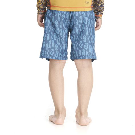 Traje de Baño Niño Aqua Swimwear Print Azul Lippi-3