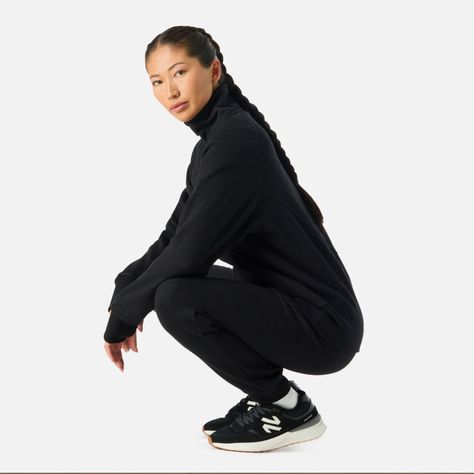 Polerón Mujer Cool Down Full Zip Sweatshirt Negro Vulcano-2