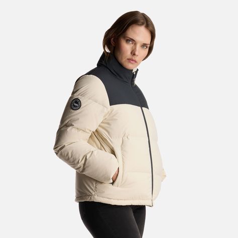 Chaqueta Mujer Urban Down Jacket Crema Lippi I24-2