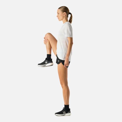 Polera Mujer Built To Move Pro T-Shirt Blanco Vulcano-6