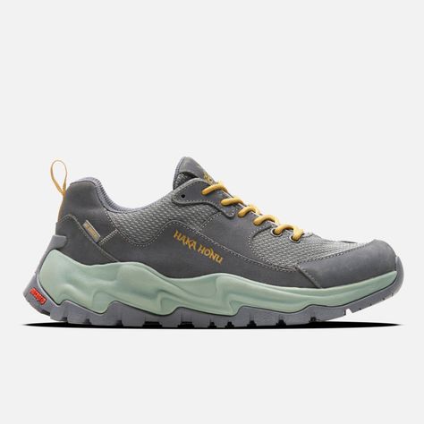 Zapato Hombre Cordillera Baja Gris Haka Honu I25-0