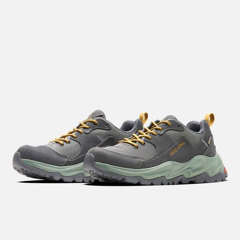Zapato Hombre Cordillera Baja Gris Haka Honu I25-3