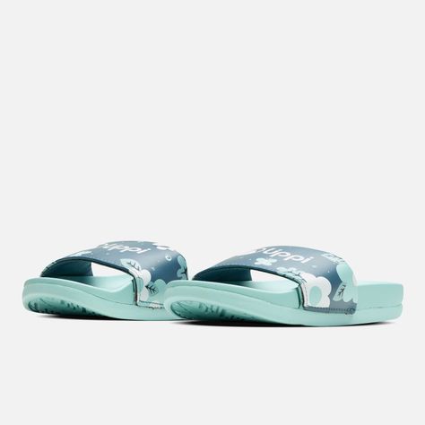 Sandalia Niña Insigne Slide Kids Celeste Lippi-1