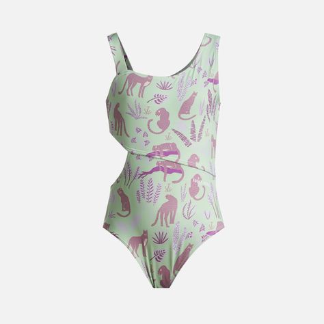 Traje de Baño Niña Watazo Menta Haka Honu-0