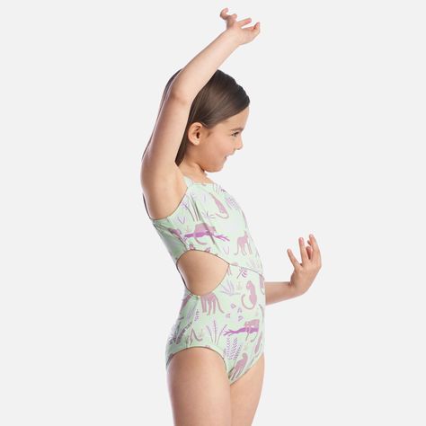 Traje de Baño Niña Watazo Menta Haka Honu-2