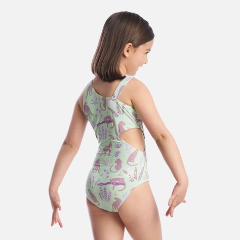 Traje de Baño Niña Watazo Menta Haka Honu-3