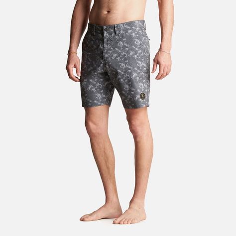 Short Hombre Anfibio Full Print Gris Haka Honu-2