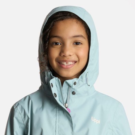 Chaqueta Niña Blizzard B-Dry Hoody Jacket Celeste Lippi-3