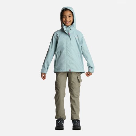 Chaqueta Niña Blizzard B-Dry Hoody Jacket Celeste Lippi-5