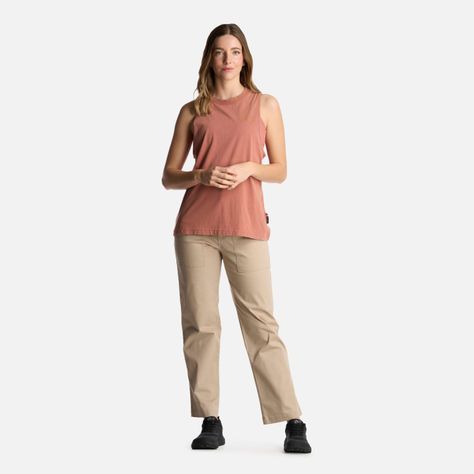 Polera Mujer Cornisa Terracota Haka Honu-4