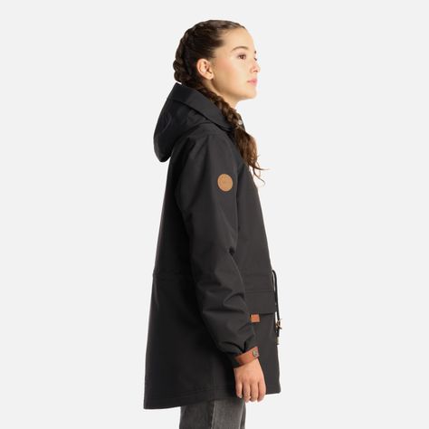 Chaqueta Teen Girl Rainy B-Dry Hoody Jacket Negro Lippi-3