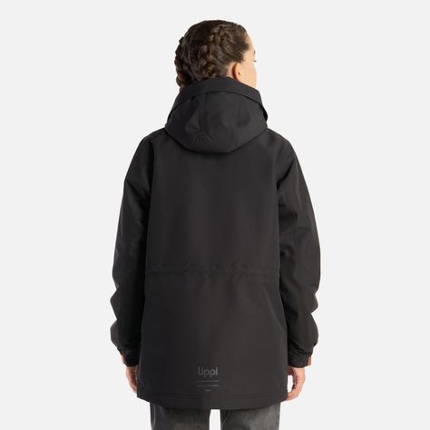 Chaqueta Teen Girl Rainy B-Dry Hoody Jacket Negro Lippi-4