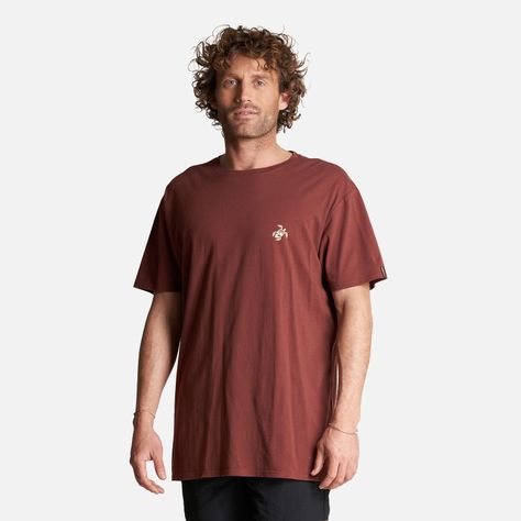 Polera Hombre Nocturna Burdeo Haka Honu-2