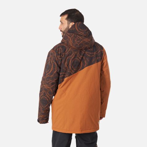 Chaqueta Hombre Yeti Print Terracota Haka Honu-2