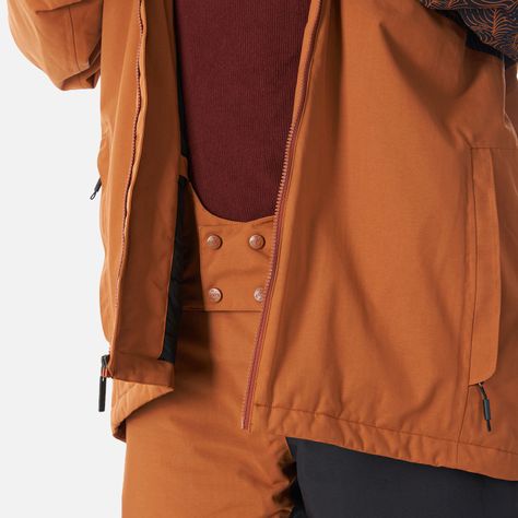 Chaqueta Hombre Yeti Print Terracota Haka Honu-5