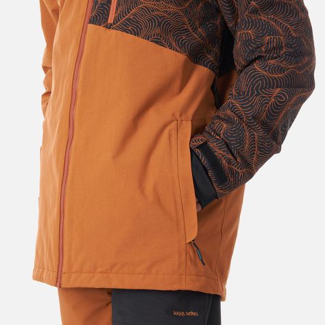 Chaqueta Hombre Yeti Print Terracota Haka Honu-6