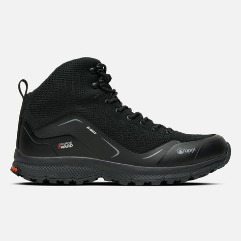 Botín Mujer Light Rock Mid ECO All Black Lippi-0