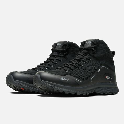 Botín Mujer Light Rock Mid ECO All Black Lippi-2