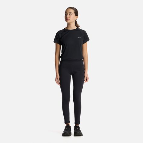 Calza Teen Girl In-Action Sport Leggings Negro Lippi-4
