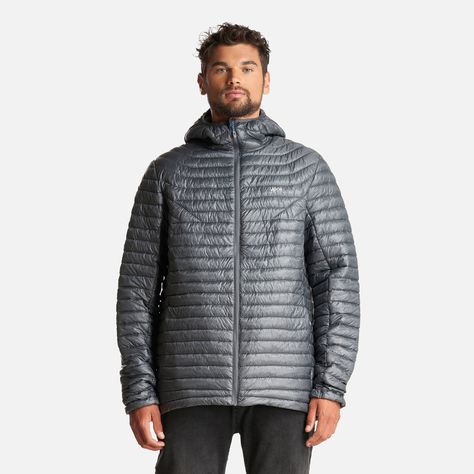 Chaqueta Hombre Ten-D SteamPro Hoody Jacket Gris Medio Lippi-1