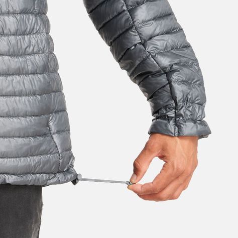 Chaqueta Hombre Ten-D SteamPro Hoody Jacket Gris Medio Lippi-7