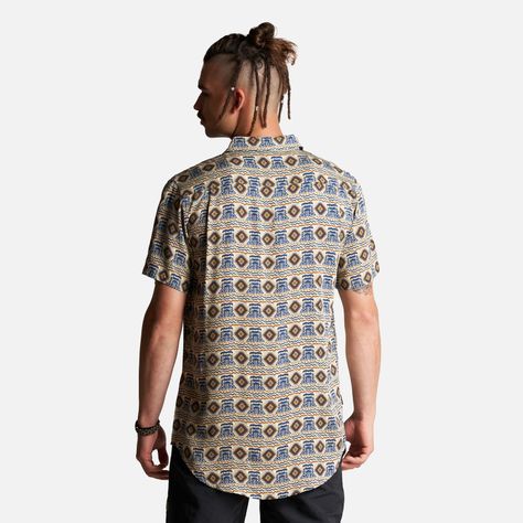 Camisa Hombre Aflora Full Print Café Haka Honu-3