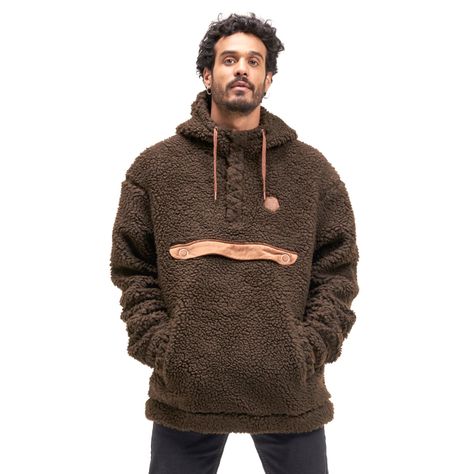 Poleron Hombre Chi-porrito Café Haka Honu I20-2