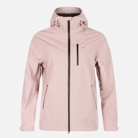 Chaqueta Mujer Sierra Nevada Light B-Dry Hoody Jacket Rosa Claro Lippi-0