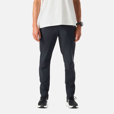 Pantalón Hombre Built To Move Pants Negro Vulcano-0