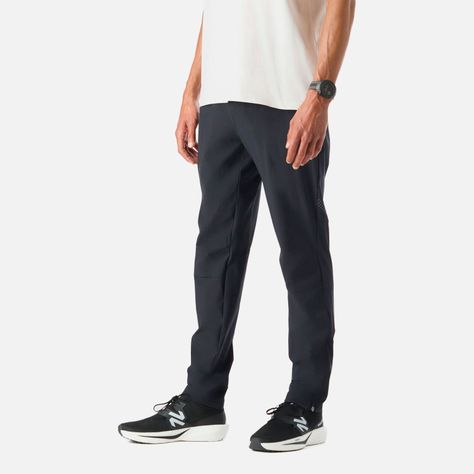 Pantalón Hombre Built To Move Pants Negro Vulcano-1