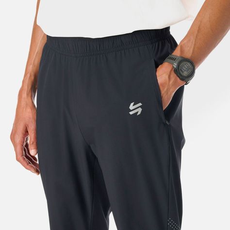 Pantalón Hombre Built To Move Pants Negro Vulcano-4
