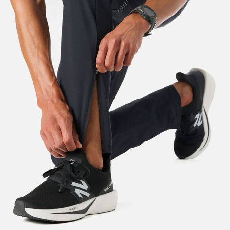 Pantalón Hombre Built To Move Pants Negro Vulcano-5
