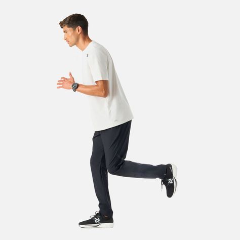 Pantalón Hombre Built To Move Pants Negro Vulcano-8