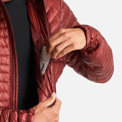 Chaqueta Hombre Ten-D SteamPro Hoody Jacket Vino Lippi-7