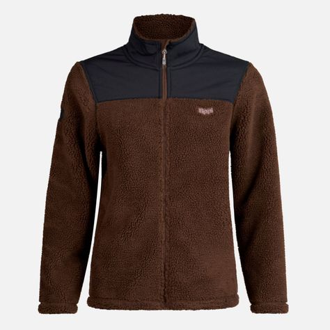 Chaqueta Mujer Glaciar Sherpa Pro Jacket Café Lippi-0