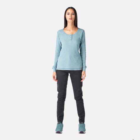 Pantalon Mujer Jeans con Gin Negro Haka Honu I22-5