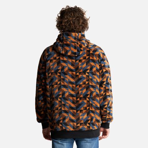 Poleron Hombre Cangur-Oso Full Print Mostaza Haka Honu-3